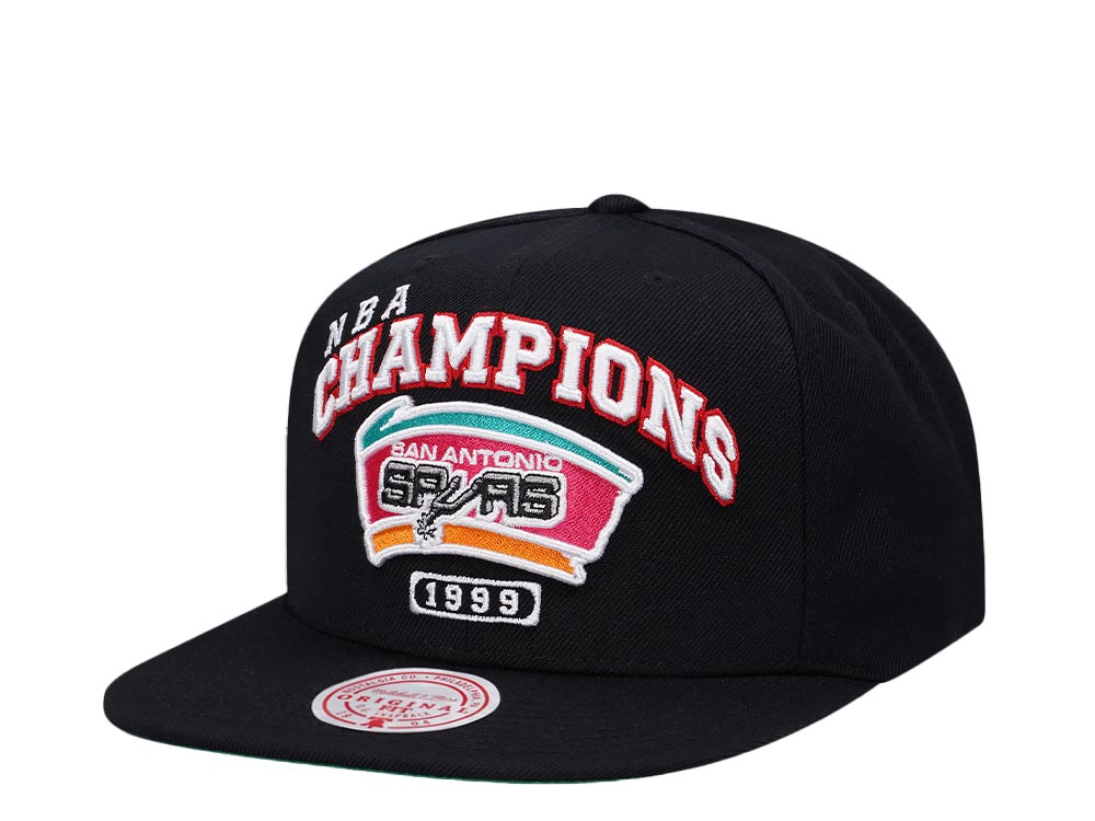 Mitchell & Ness San Antonio Spurs NBA Champions 1999 Hardwood Classic Snapback Casquette