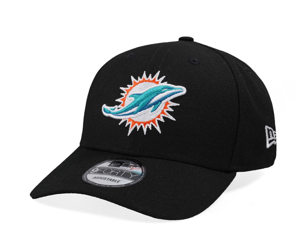 New Era Miami Dolphins Black Edition 9Forty Snapback Casquette