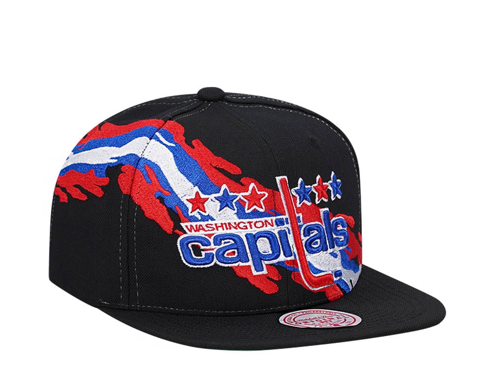 Mitchell & Ness Washington Capitals Vintage Paintbrush Snapback Casquette