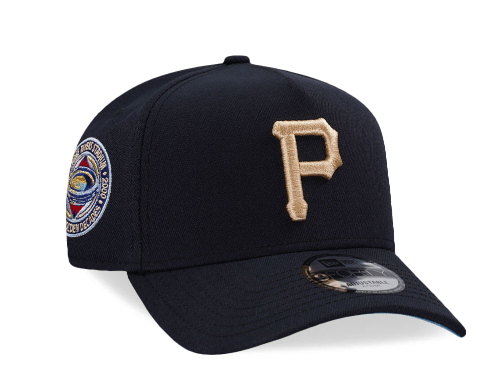 New Era Pittsburgh Pirates Three Rivers Stadium Blue Ice Edition 9Forty A Frame Snapback Casquette