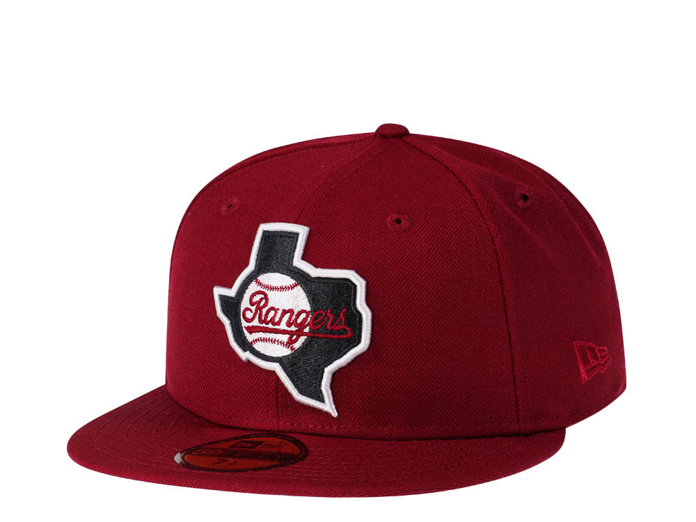 New Era Texas Rangers Smooth Red Edition 59Fifty Fitted Casquette