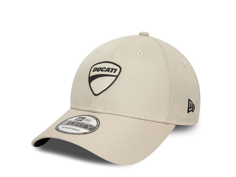 New Era Ducati Ripstop Stone 9Forty Strapback Casquette