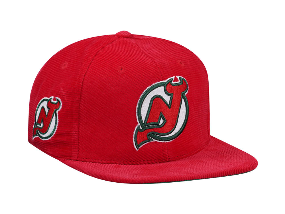 Mitchell & Ness New Jersey Devils Red Cord Vintage Snapback Casquette