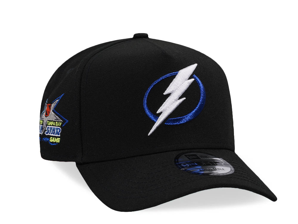 New Era Tampa Bay Lightning All Star Game 1999 Black Edition 9Forty A Frame Snapback Casquette