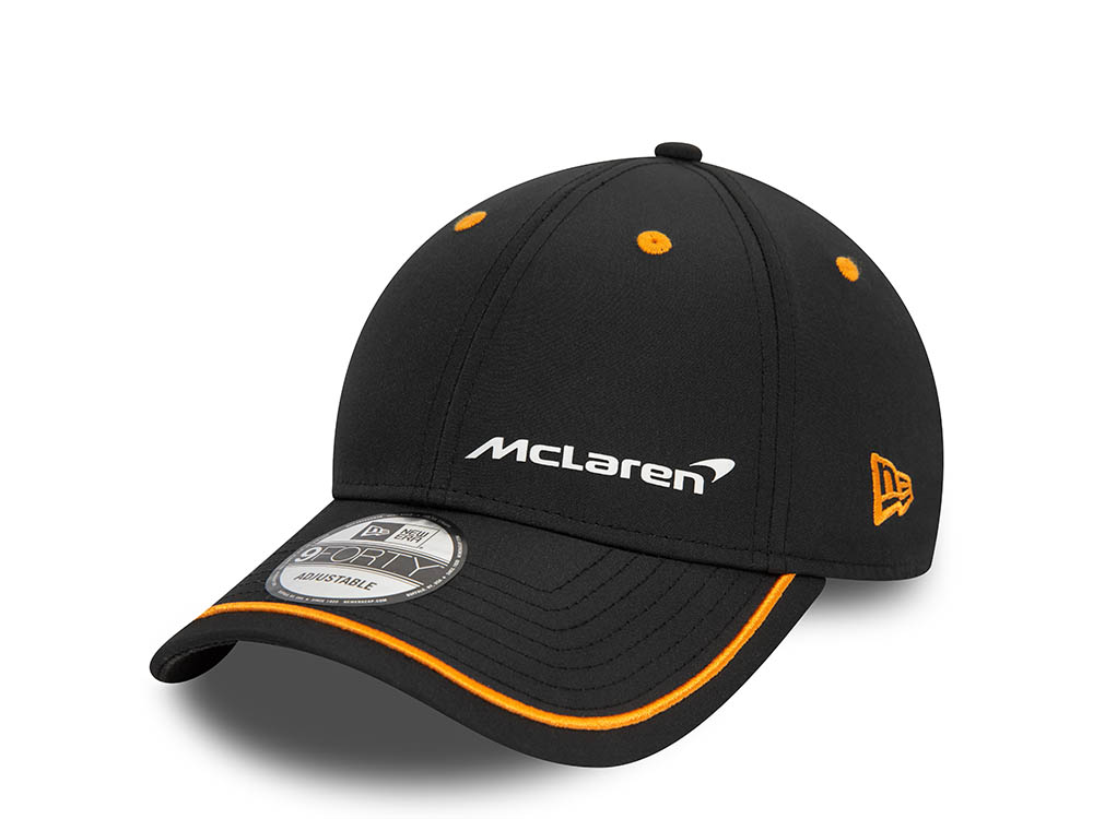 New Era Mclaren Automotive Contrast Piping Black 9Forty Snapback  Casquette