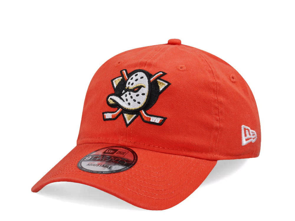 New Era Anaheim Ducks NHL Injection 2024 Orange 9Twenty Snapback Casquette