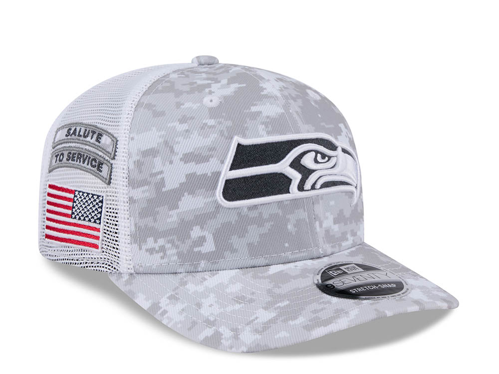 New Era Seattle Seahawks Digi Camo Trucker 9Seventy Snapback Casquette