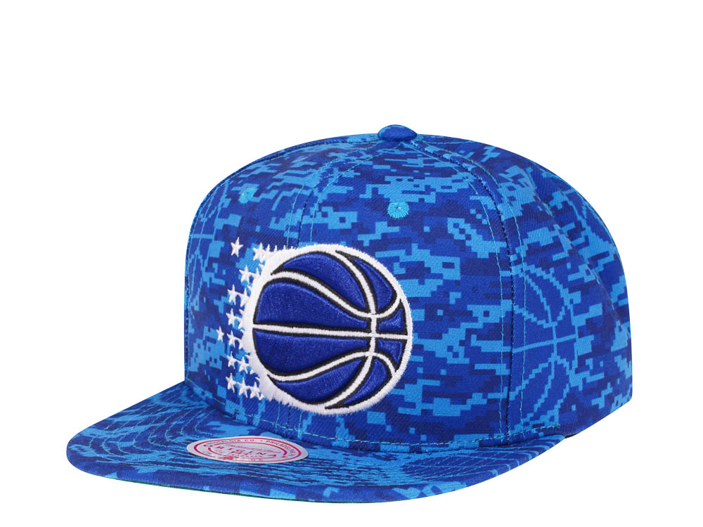 Mitchell & Ness Orlando Magic NBA Team Digi Camo Hardwood Classic Snapback Casquette