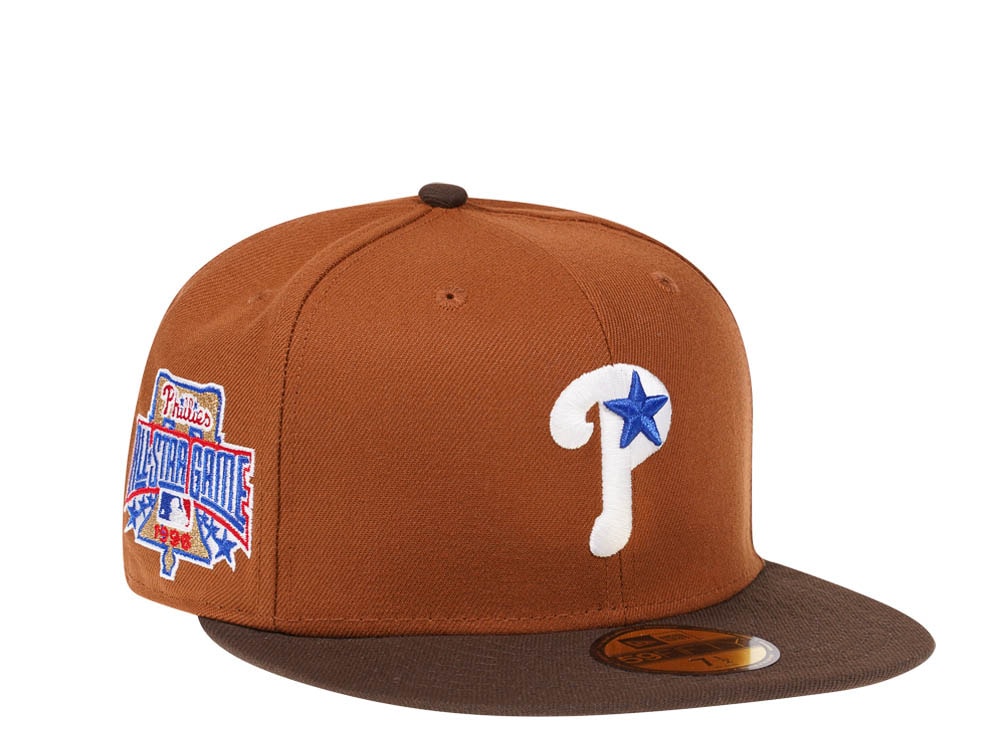 New Era Philadelphia Phillies All Star Game 1996 Bourbon and Suede Edition 59Fifty Fitted Casquette