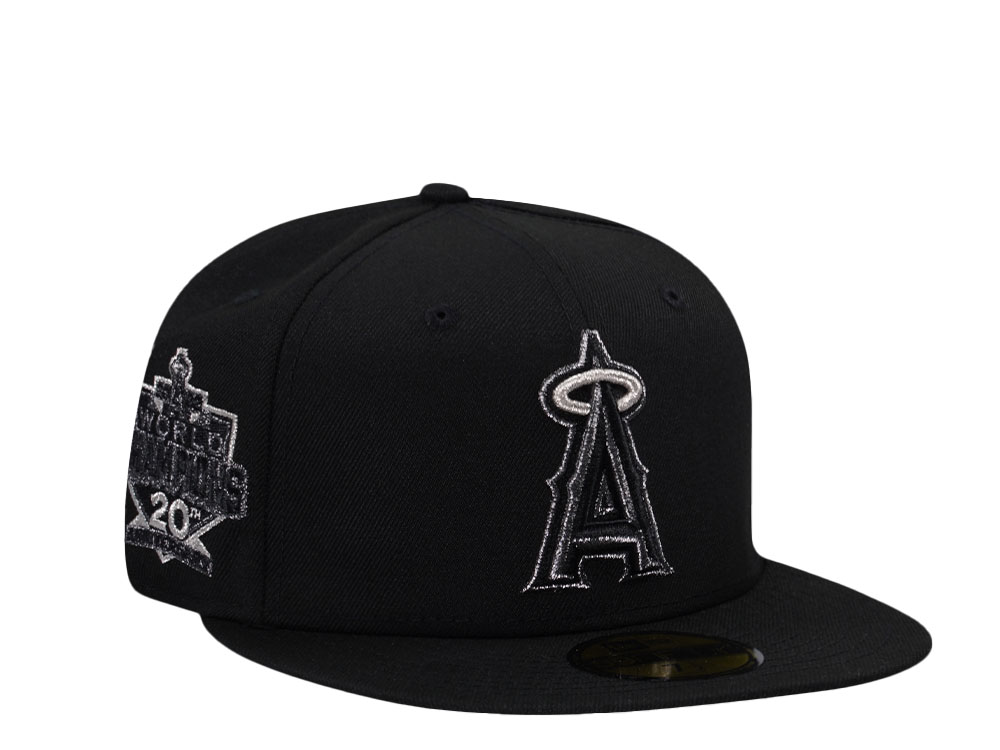 New Era Anaheim Angels 20th Anniversary Black Pewter Prime Edition 59Fifty Fitted Casquette