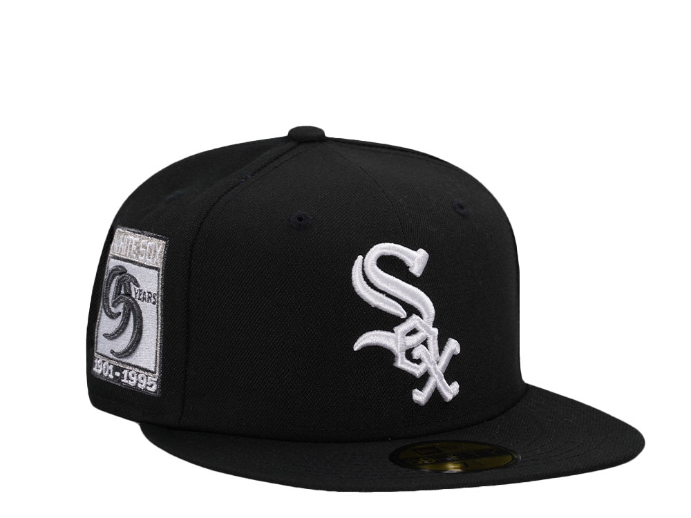 New Era Chicago White Sox 95 Years Black Prime Edition 59Fifty Fitted Casquette