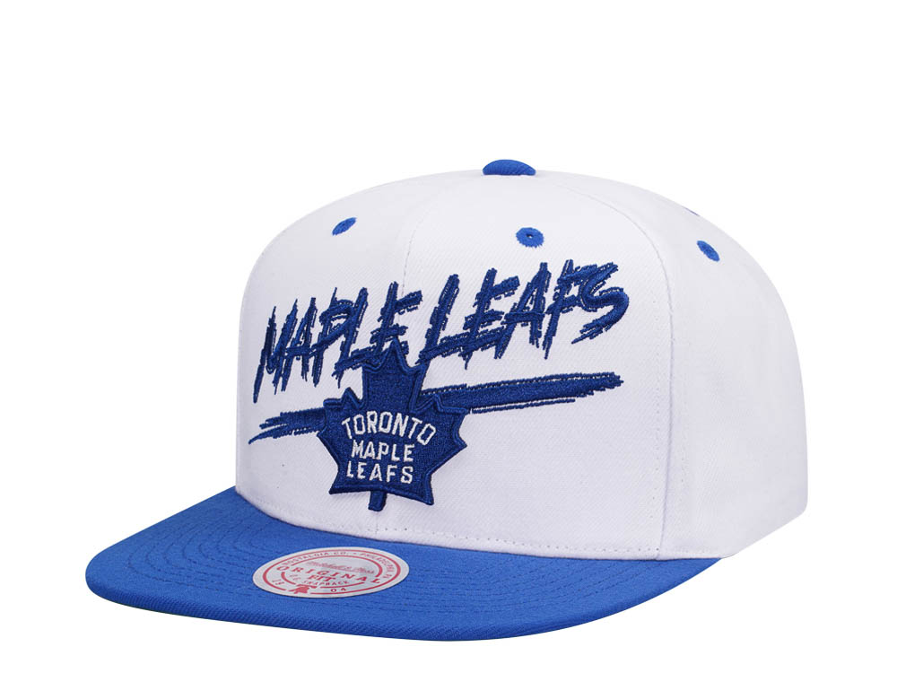 Mitchell & Ness Toronto Maple Leafs Transcript Two Tone Snapback Casquette