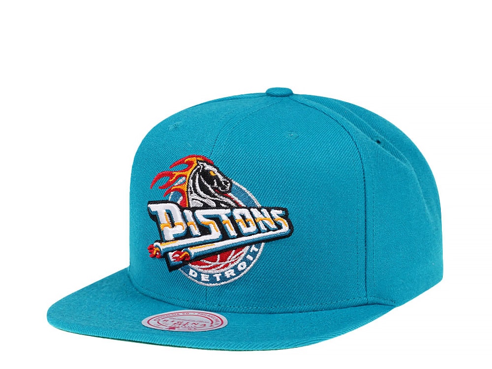 Mitchell & Ness Detroit Pistons Hardwood Classics Snapback Casquette