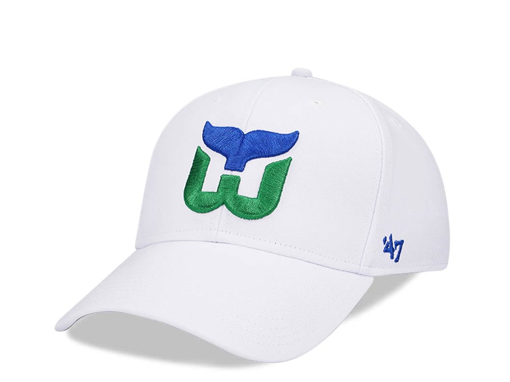 47Brand Hartford Whalers Vintage White MVP Snapback Casquette