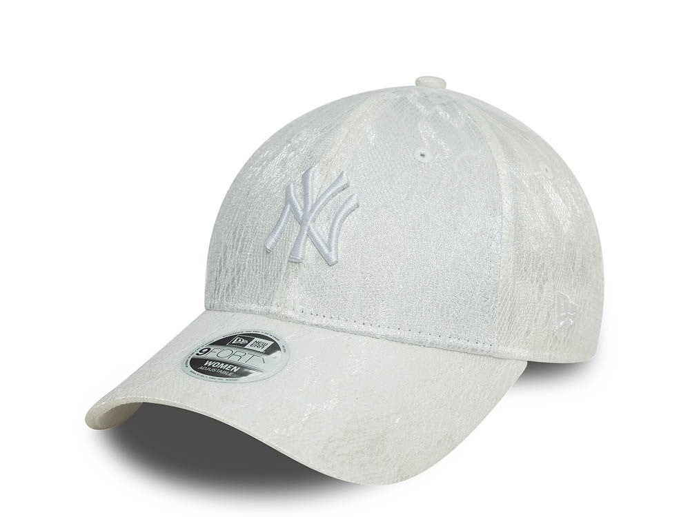 New Era New York Yankees Lace White Womens 9Forty Strapback Casquette