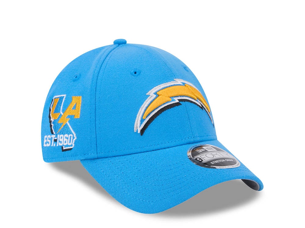 New Era Los Angeles Chargers NFL24 Draft 9Forty Stretch Snapback Casquette