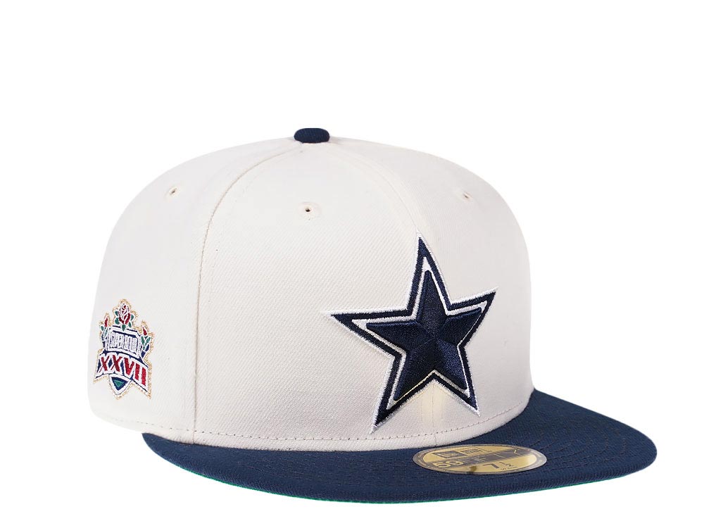 New Era Dallas Cowboys Super Bowl XXVII Cream Dome Edition 59Fifty Fitted Casquette