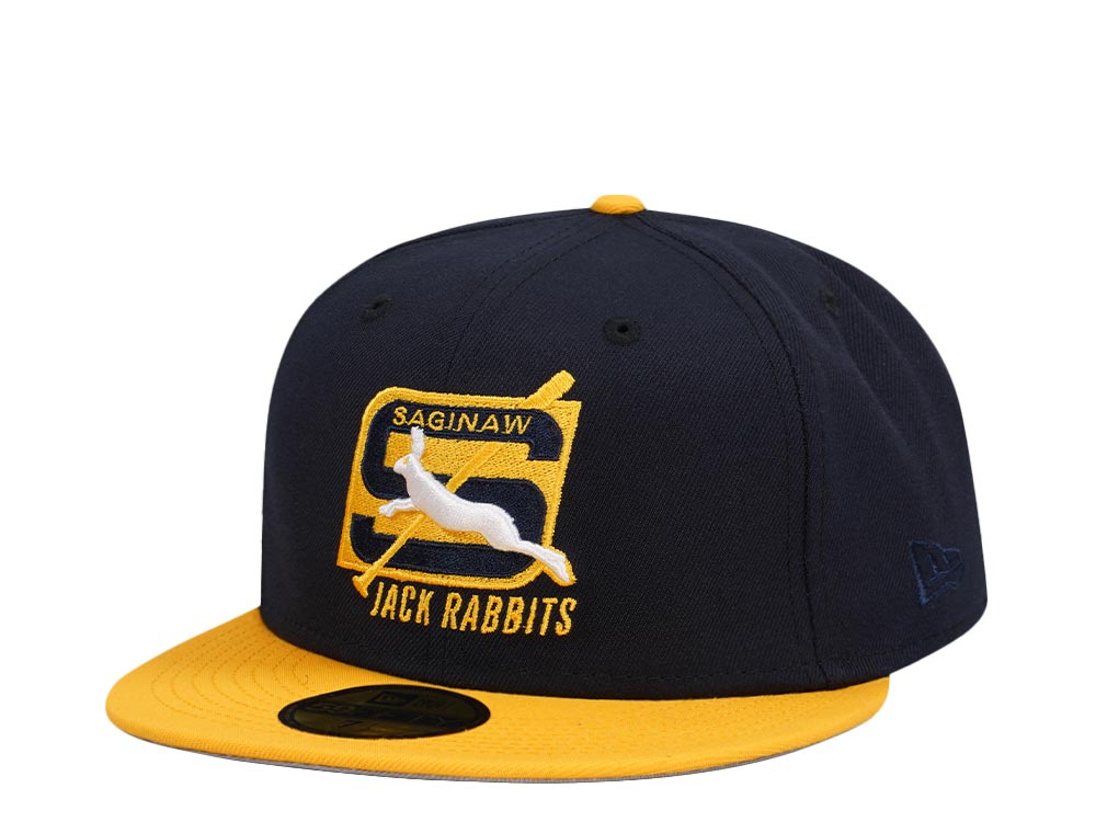 New Era Saginaw Jack Rabbits Color Flip Edition 59Fifty Fitted Casquette