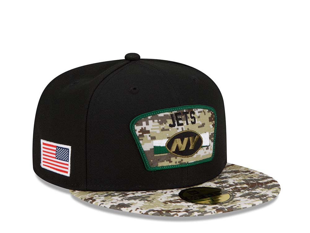 New Era New York Jets Salute to Service 21 59Fifty Fitted Casquette