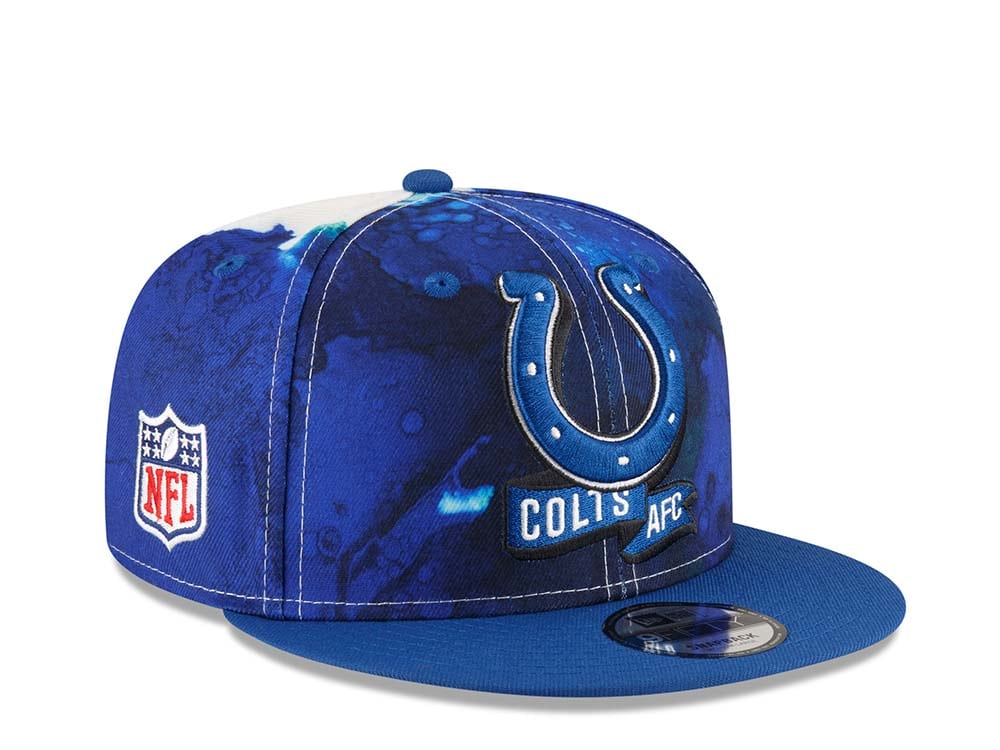 New Era Indianapolis Colts Ink NFL Sideline 2022 9Fifty Snapback Casquette