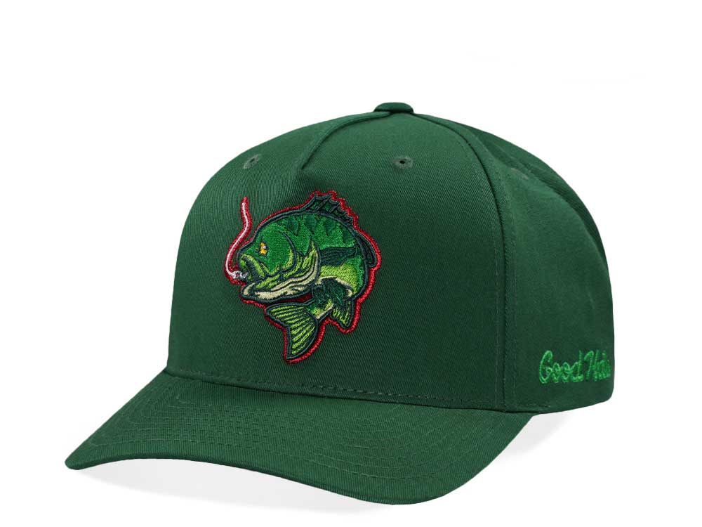 Good Hats Fishing Green Edition Snapback Casquette