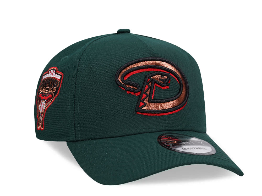 New Era Arizona Diamondbacks Inaugural Season 1998 Green Copper Edition 9Forty A Frame Snapback Casquette