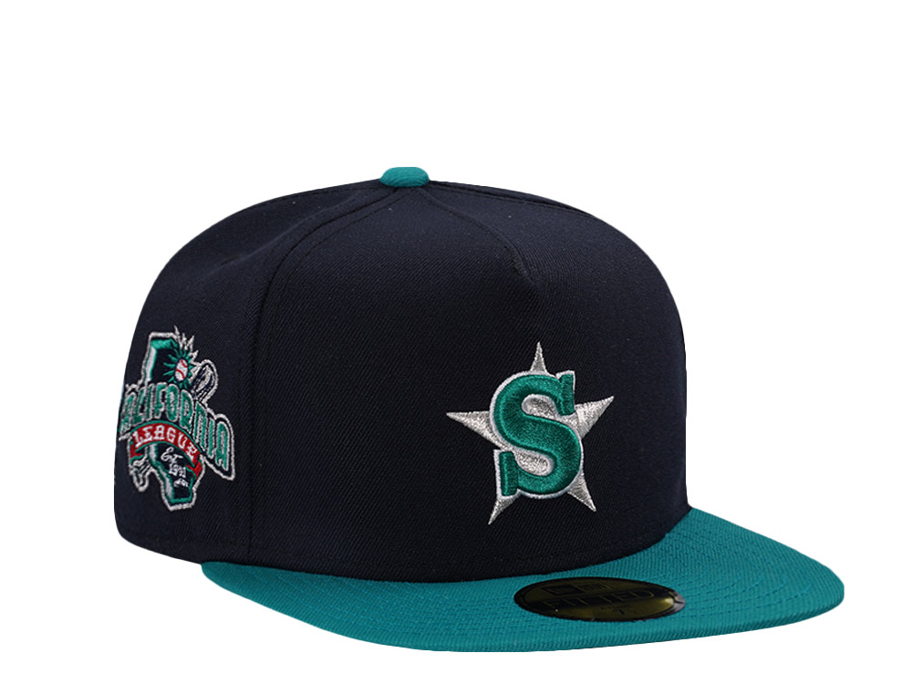 New Era San Bernadino Spirits California League Navy Two Tone Edition A Frame 59Fifty Fitted Caquette