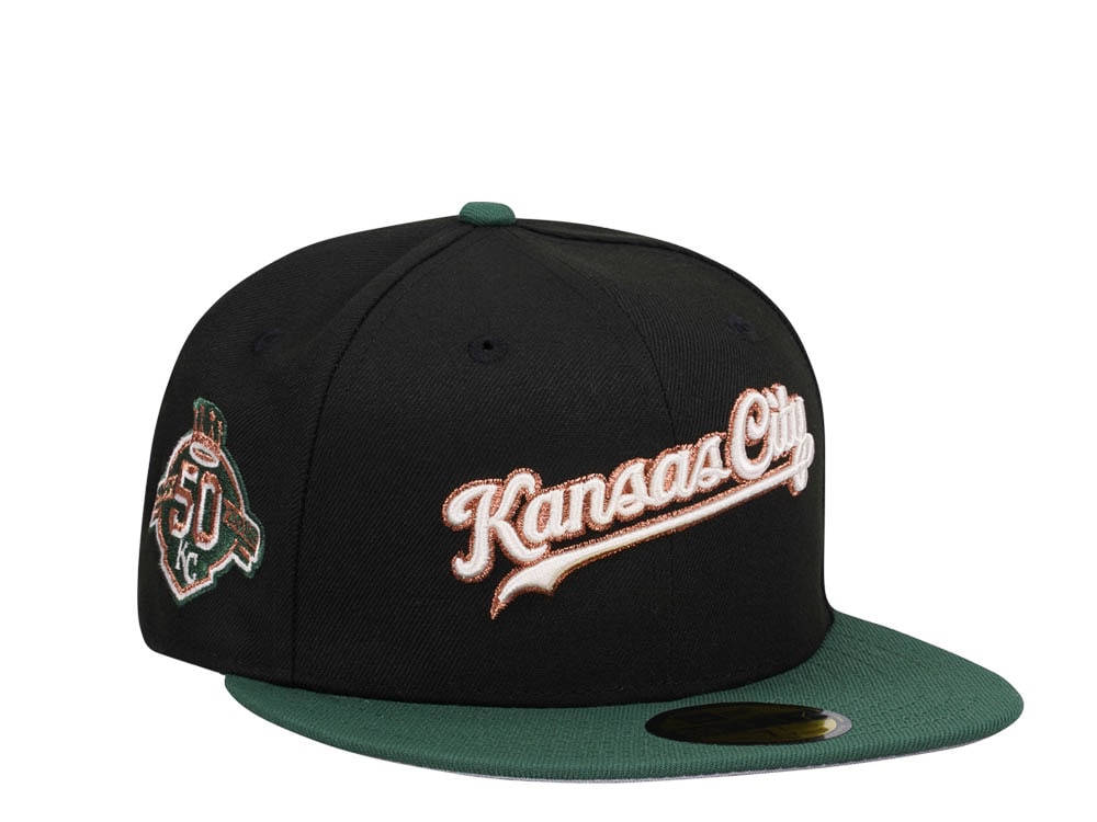 New Era Kansas City Royals 50th Anniversary Copper Two Tone Edition 59Fifty Fitted Casquette