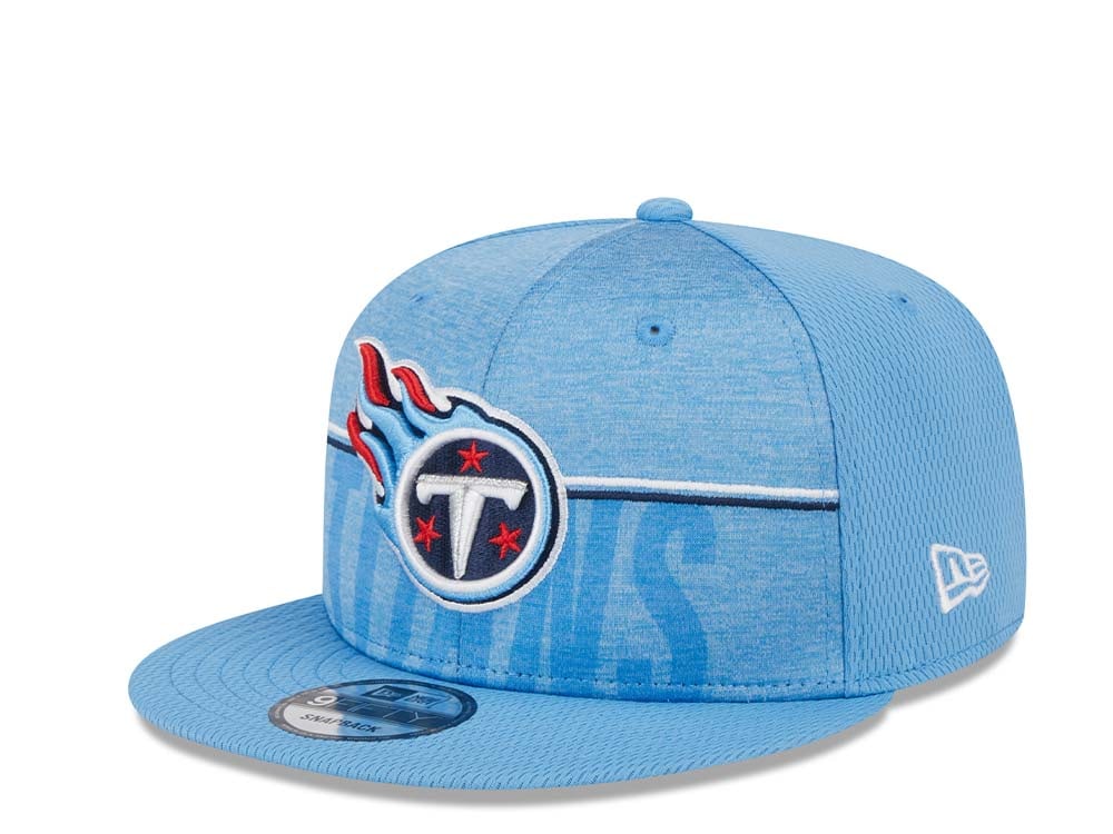 New Era Tennessee Titans NFL Training Camp 23 Blue 9Fifty Snapback Casquette