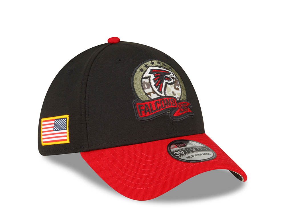 New Era Atlanta Falcons Salute to Service 2022 39Thirty Stretch Casquette