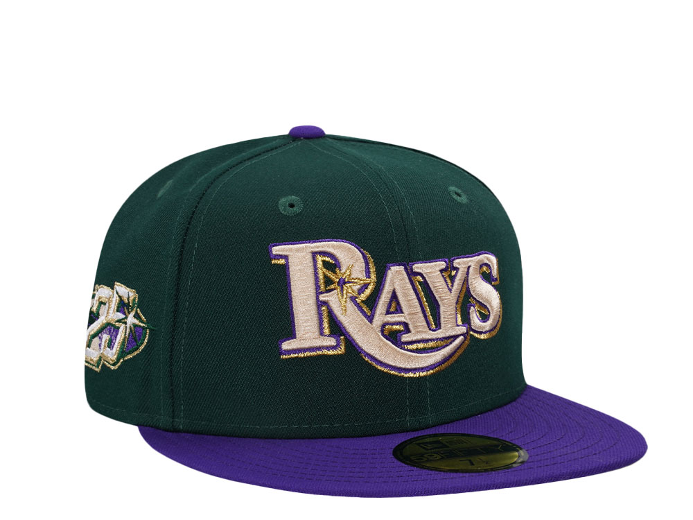 New Era Tampa Bay Rays 25th Anniversary Legend Two Tone Edition 59Fifty Fitted Casquette