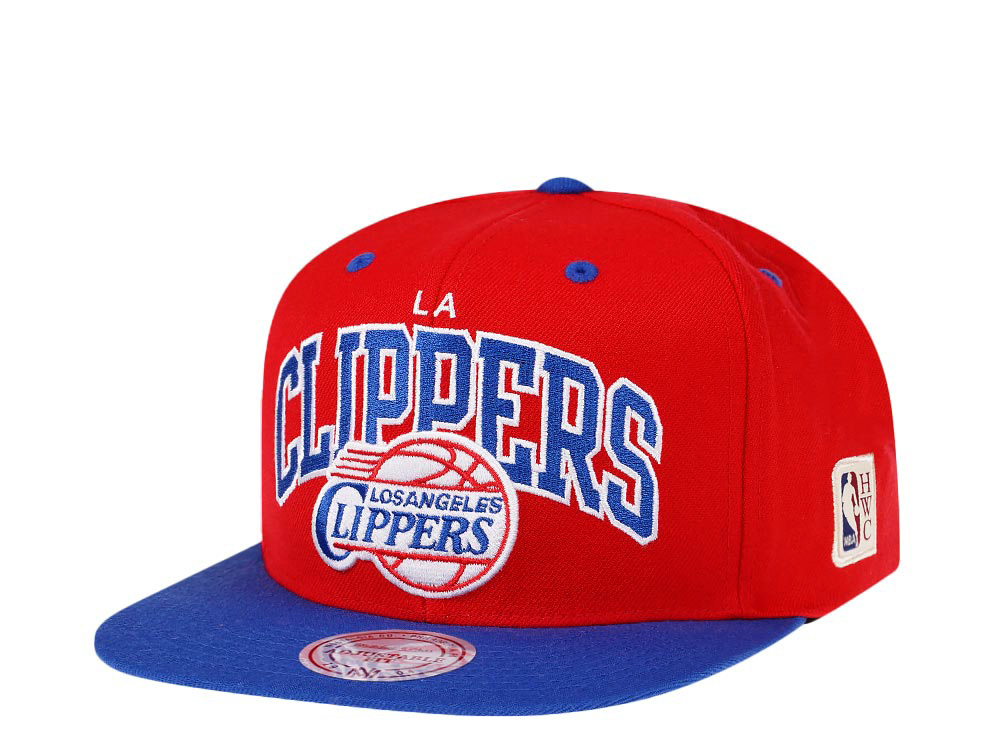 Mitchell & Ness Los Angeles Clippers Team Arch Hardwood Classics Snapback Casquette