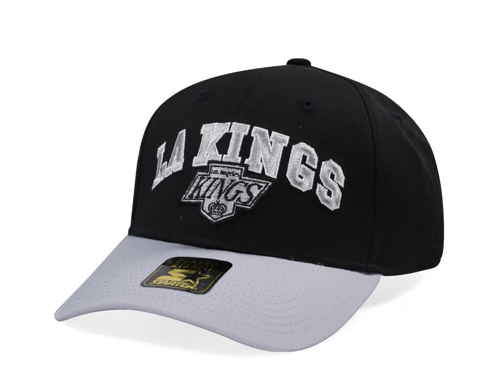 New Era Los Angeles Kings Crowd Pleaser Edition Black Curved Snapback Casquette