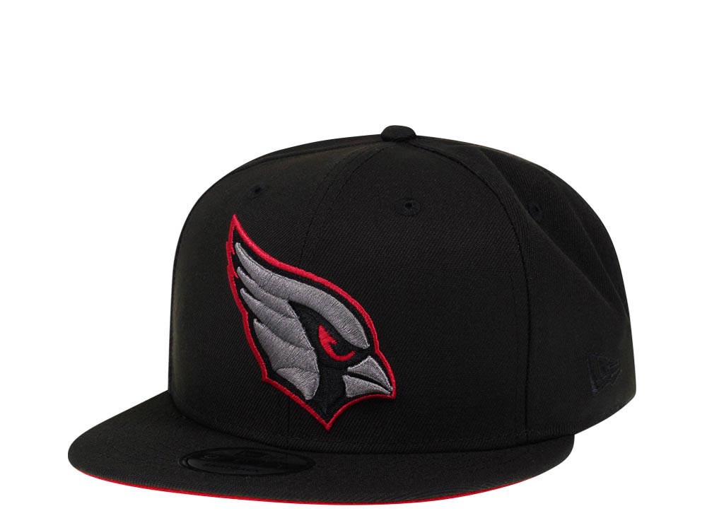 New Era Arizona Cardinals Black and Red Edition 9Fifty Snapback Casquette