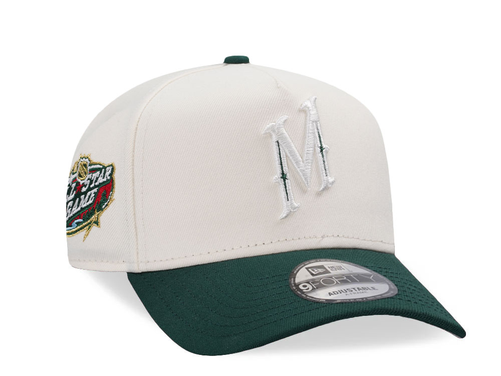 New Era Minnesota Wild All Star Game 2004 Chrome Two Tone Edition 9Forty A Frame Snapback Casquette