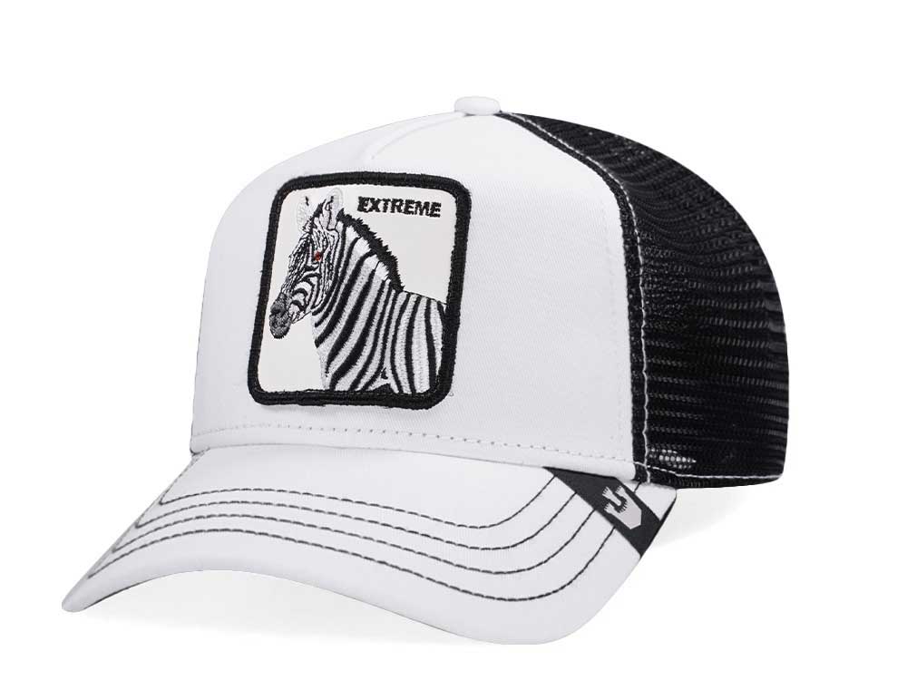 Goorin Bros Zebra Exxxtreme White Trucker Snapback Casquette