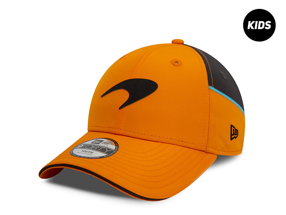 New Era McLaren Racing Orange Kids Edition 9Forty Snapback Casquette