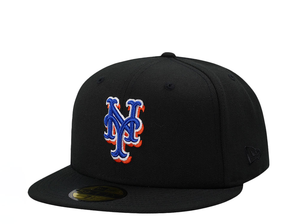 New Era New York Mets Black Classic Edition 59Fifty Fitted Casquette