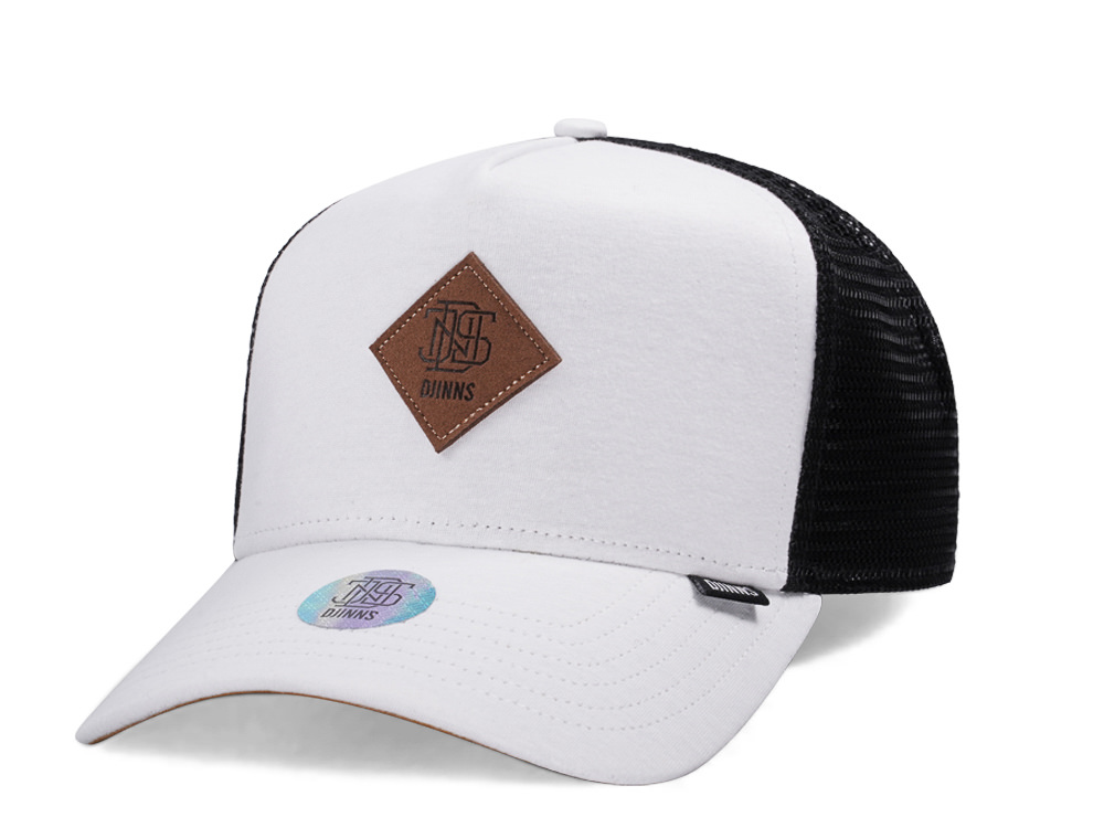 Djinns Jersey Patch White Trucker Snapback Casquette