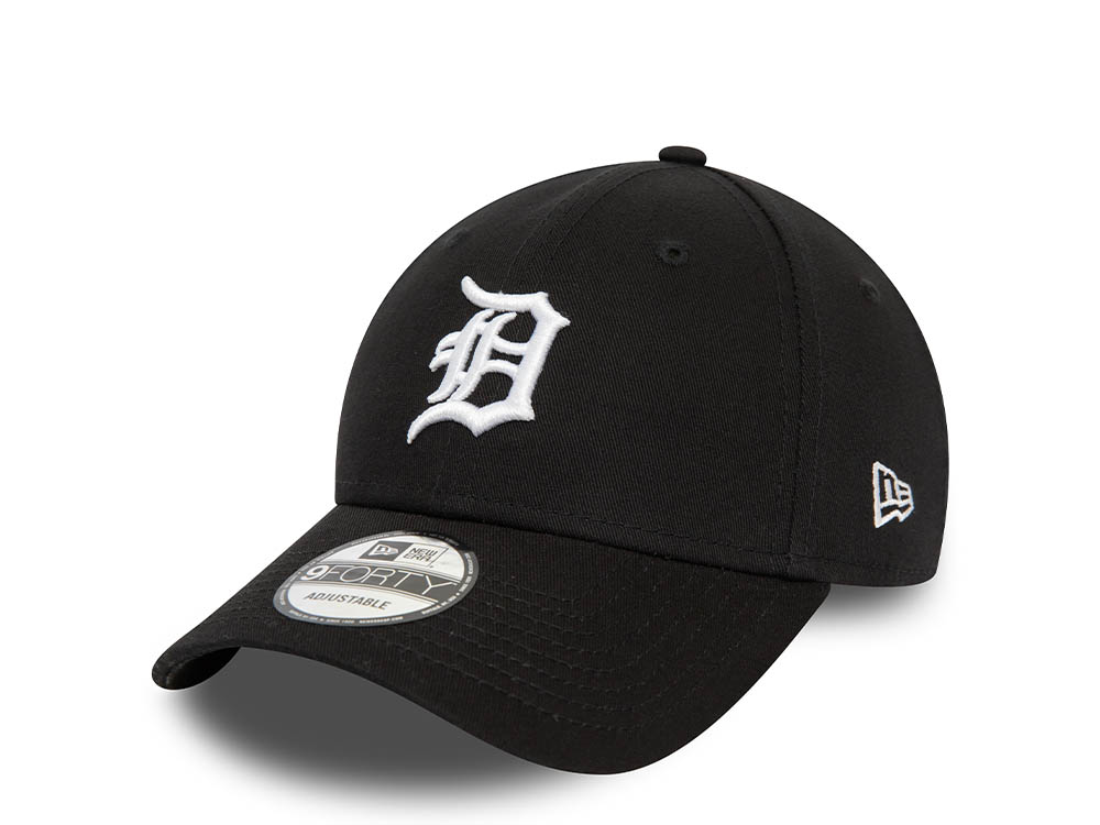 New Era Detroit Tigers League Essential Black 9Forty Snapback  Casquette