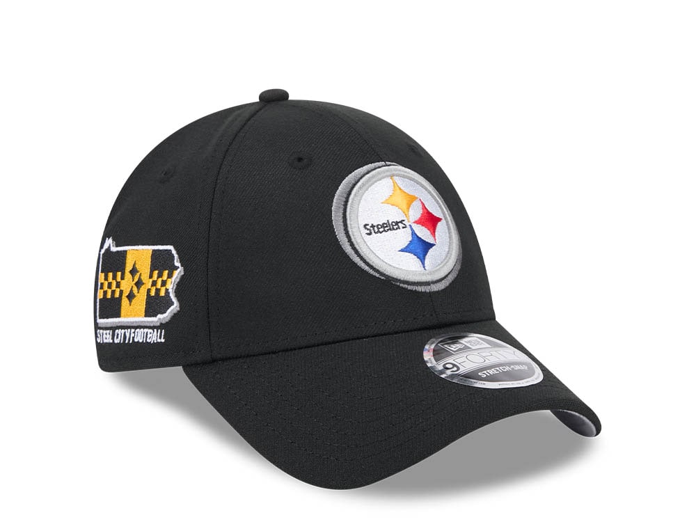 New Era Pittsburgh Steelers NFL24 Draft 9Forty Stretch Snapback Casquette