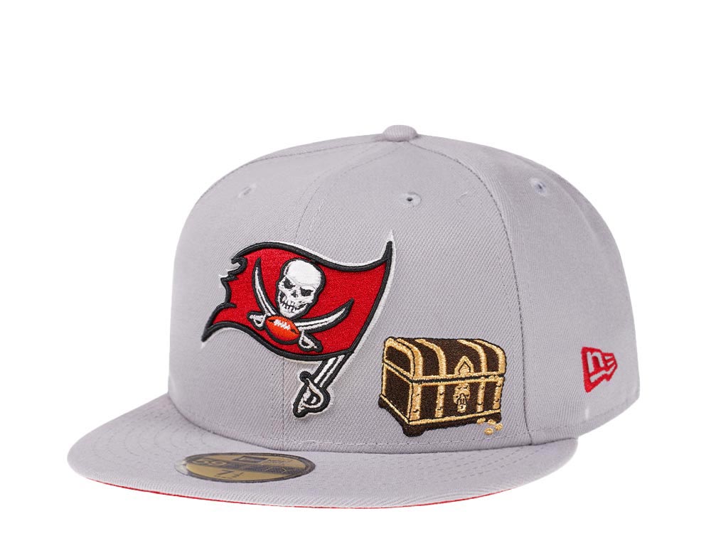 New Era Tampa Bay Buccaneers City Icons Grey Edition 59Fifty Fitted Casquette