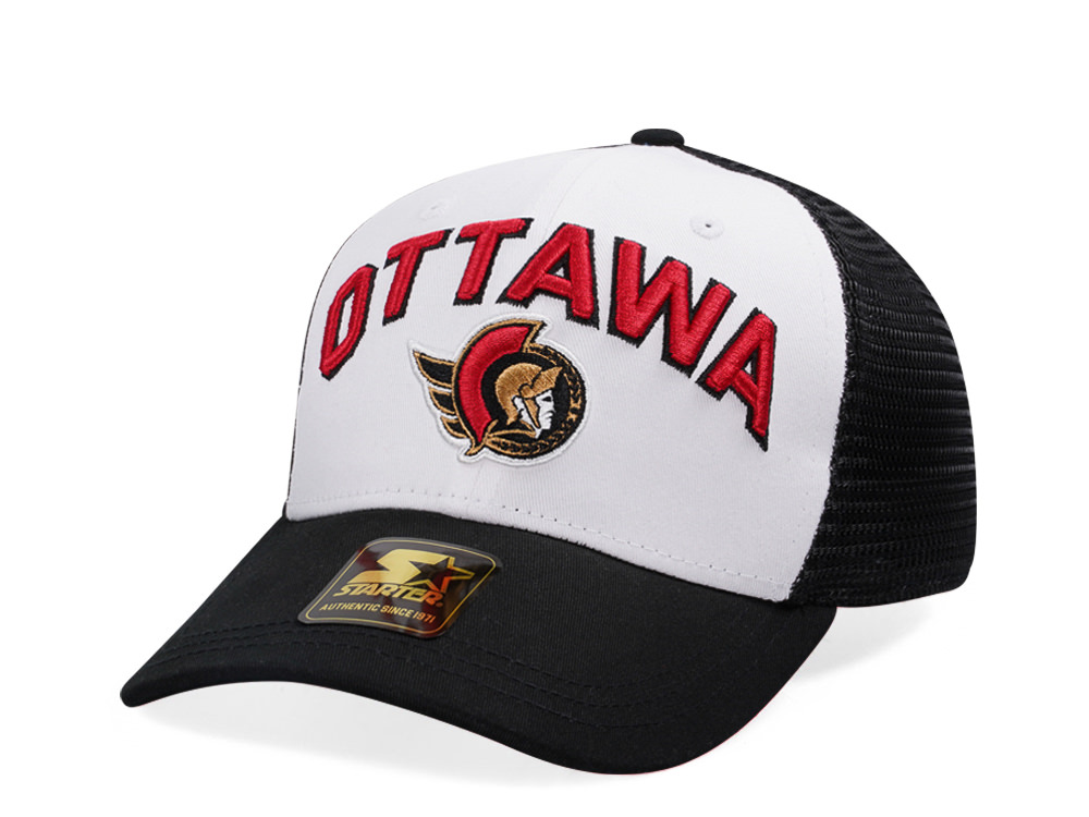 Starter Ottawa Senators Penalty Curved Trucker Snapback Casquette