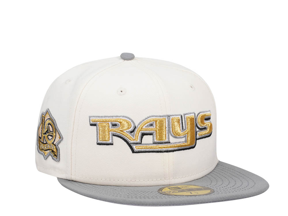 New Era Tampa Bay Rays 10 Seasons Chrome Prime Two Tone Edition 59Fifty Fitted Casquette