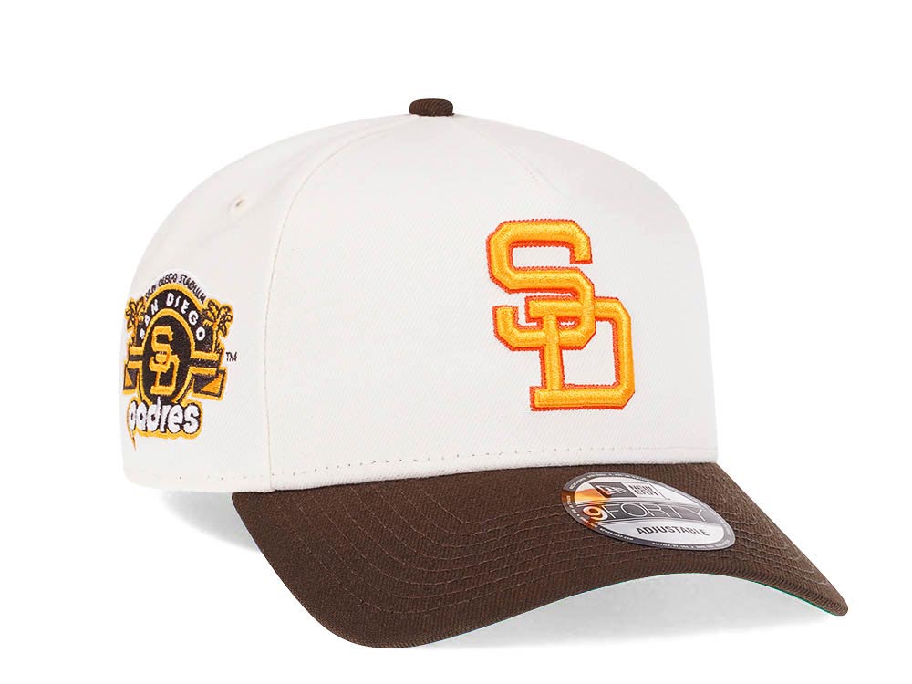 New Era San Diego Padres Stadium Patch 9Forty A Frame Snapback Casquette