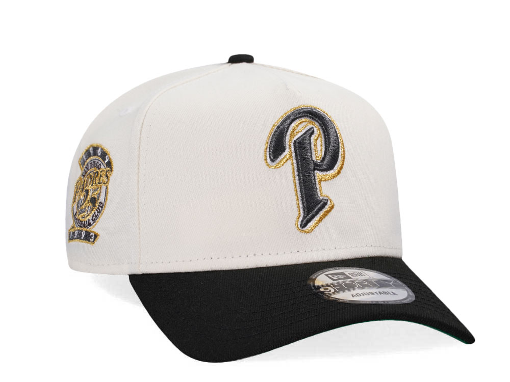 New Era San Diego Padres 25th Anniversary Chrome Two Tone Edition A Frame Snapback Casquette