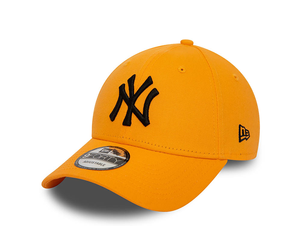 New Era New York Yankees League Essential Orange 9Forty Snapback  Casquette