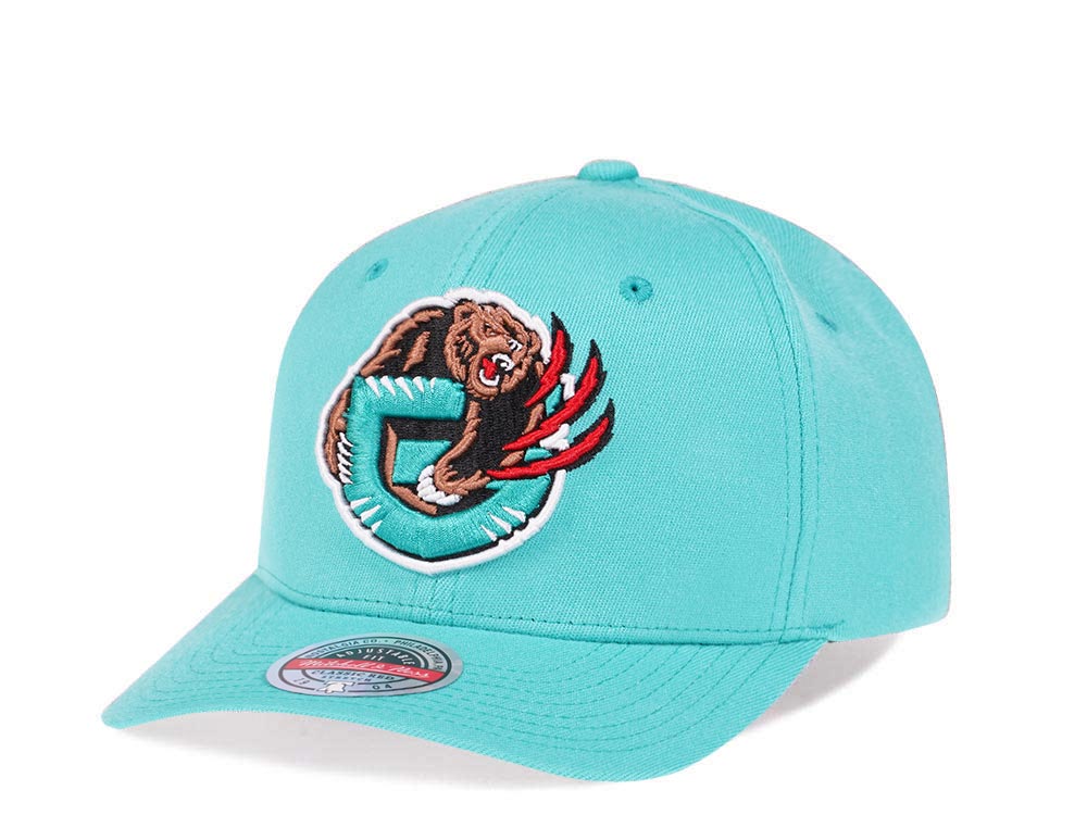 Mitchell & Ness Memphis Grizzlies Team Ground Red Line Solid Flex Snapback Casquette