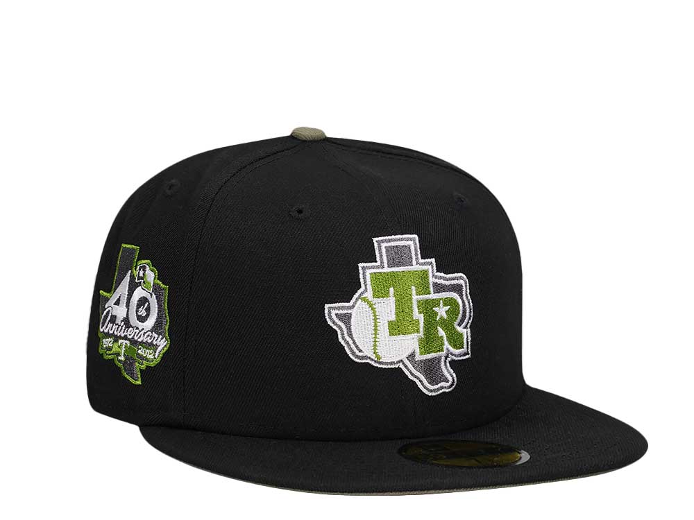 New Era Texas Rangers 40th Anniversary Black Edition 59Fifty Fitted Casquette