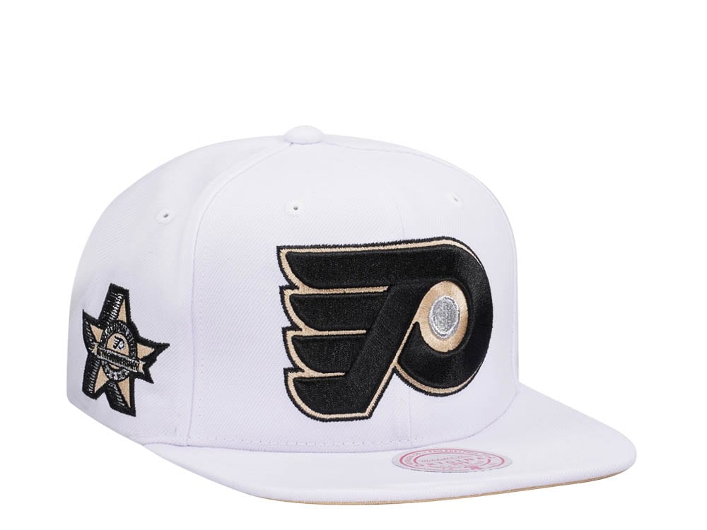 Mitchell & Ness Philadelphia Flyers 25th Anniversary Winter White Snapback Casquette